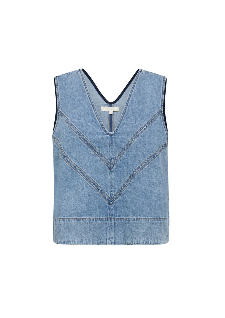 Gossia - ChalinaGO - Vest - Denim blue