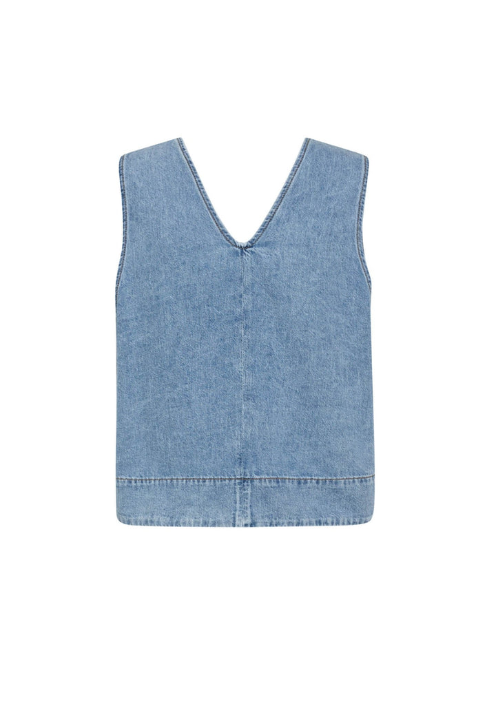 Gossia - ChalinaGO - Vest - Denim blue