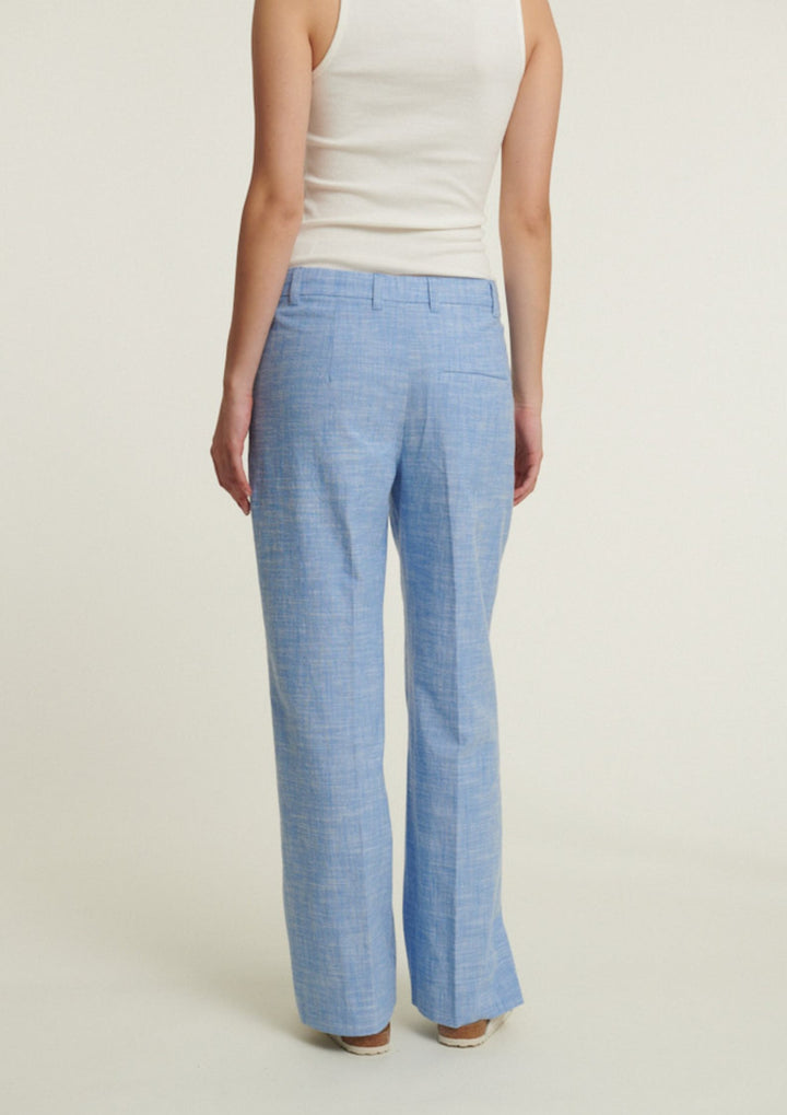 Basic Apparel - Zita Low Bukser - Quiet Harbor