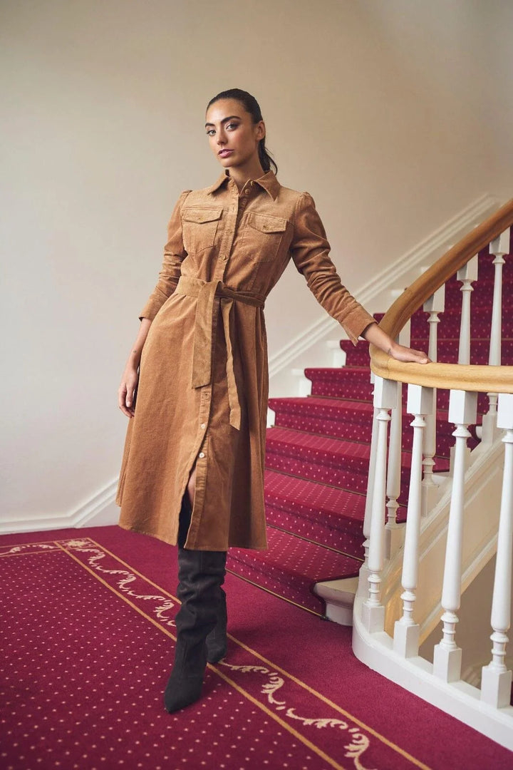 Gossia - FiaGO Kjole - Caramel Brown