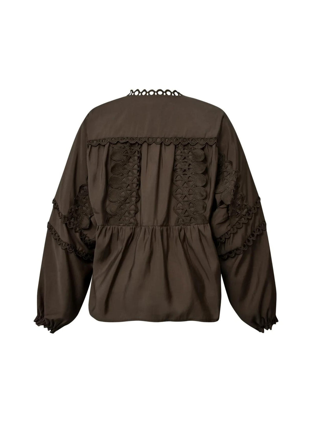 Gossia - KaiaGO Bluse - Coffee