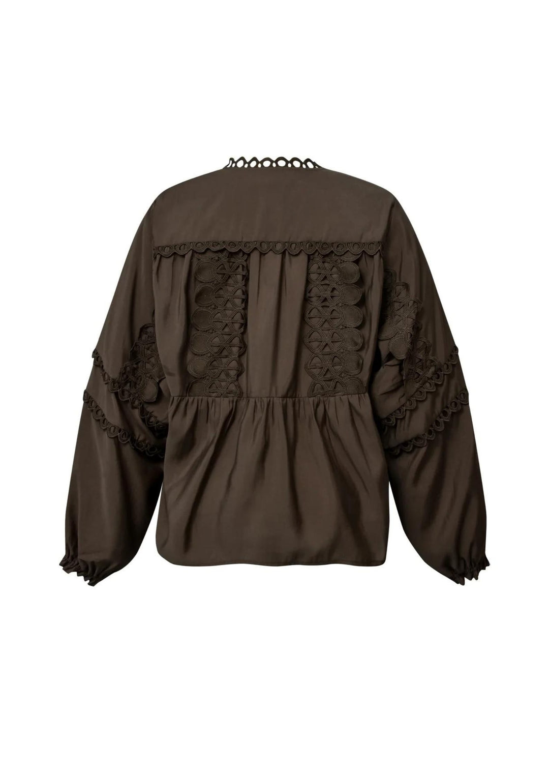 Gossia - KaiaGO Bluse - Coffee