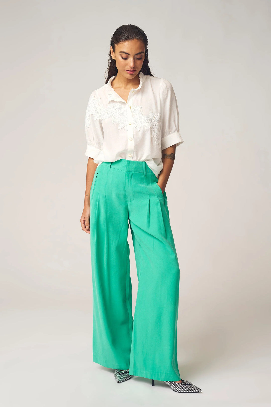 Gossia - Katla Jo bukser - Diamond Green