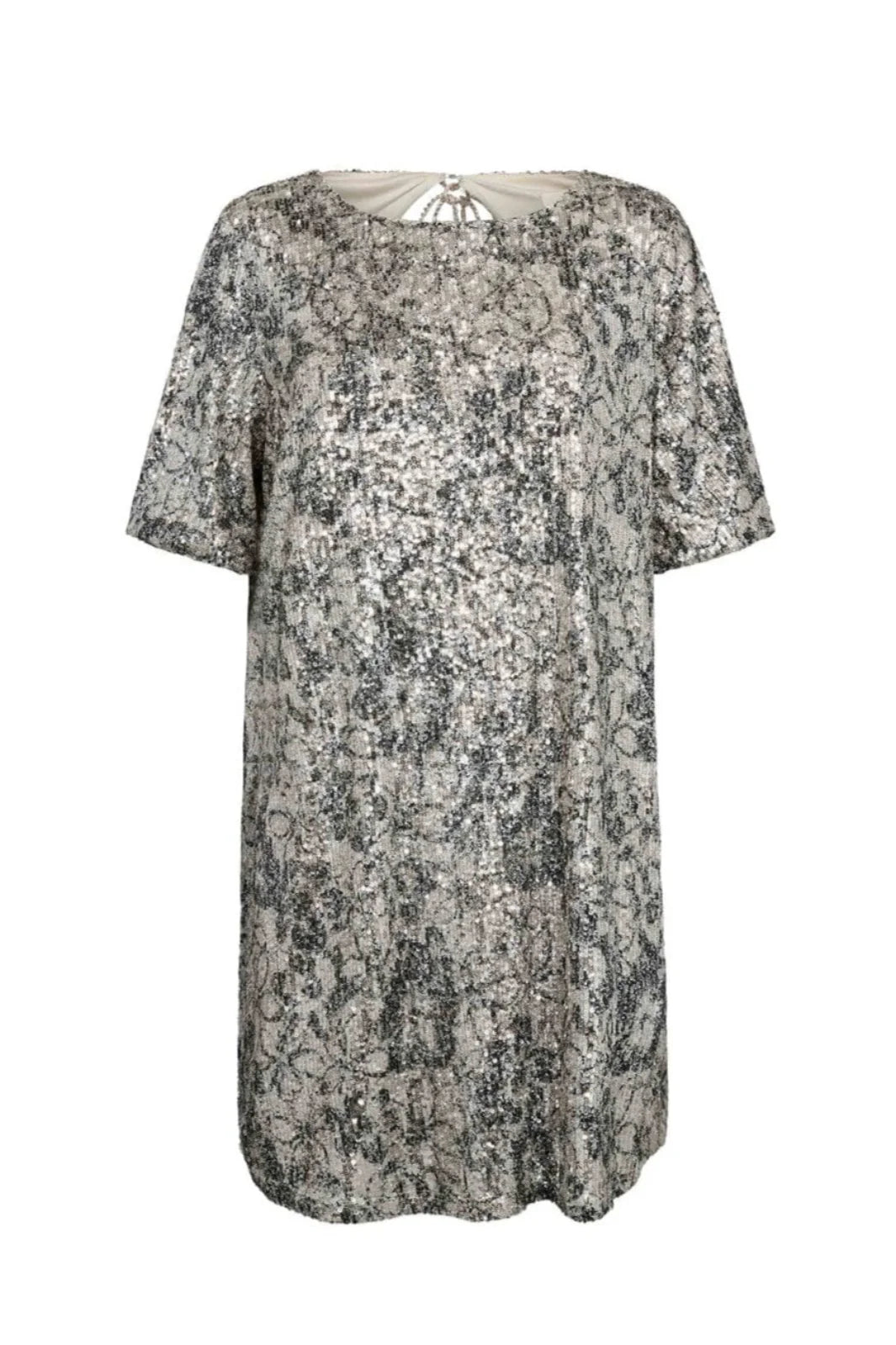 Gossia - Kattia Tee Dress - Grey Silver