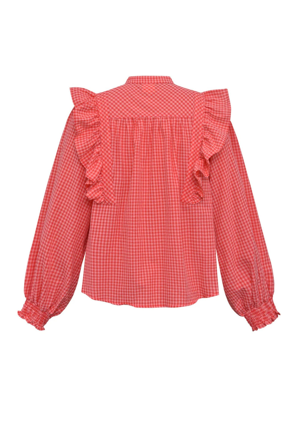 Gossia - KikaGO Jo Blouse - Lipstick Check