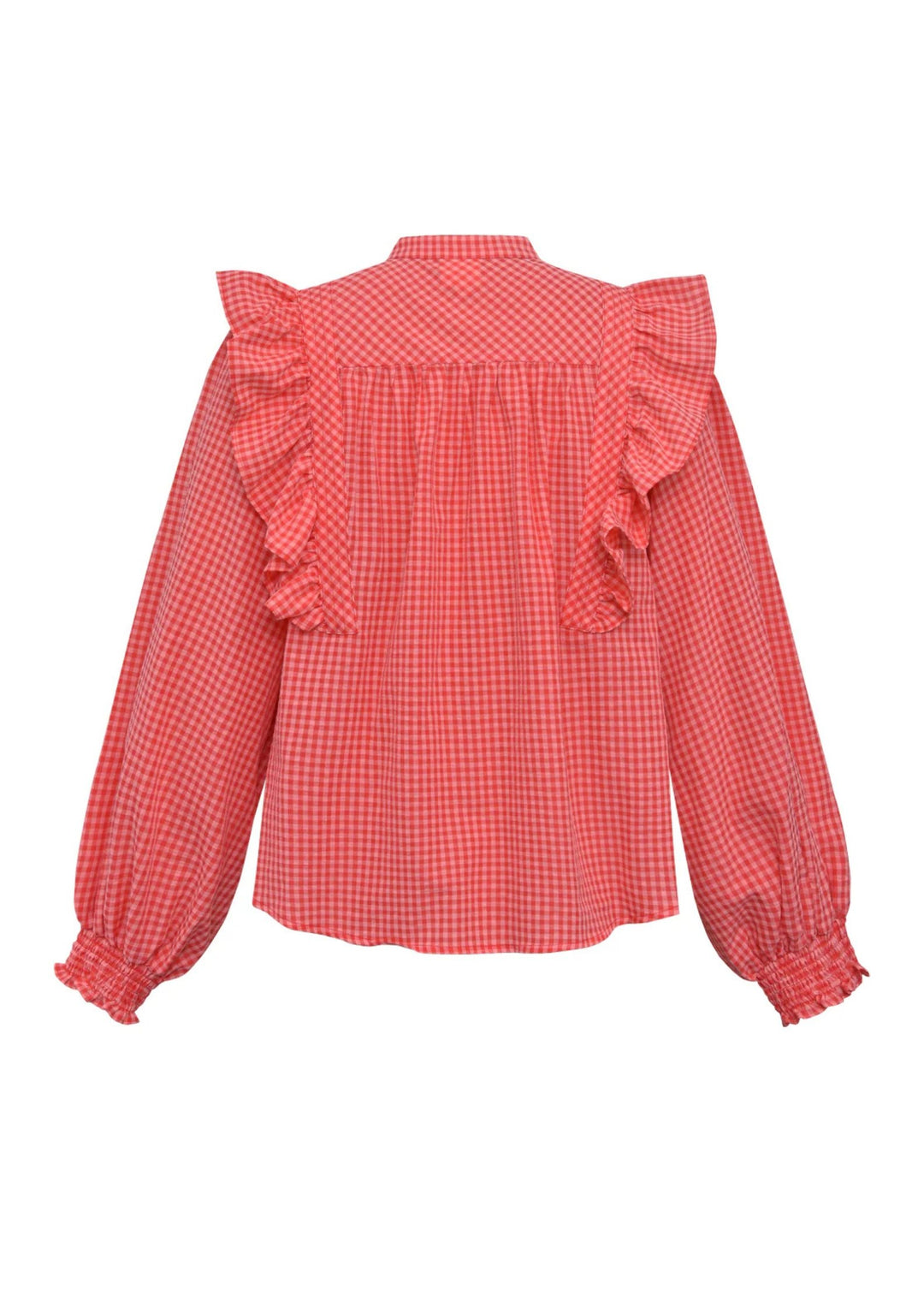 Gossia - KikaGO Jo Blouse - Lipstick Check