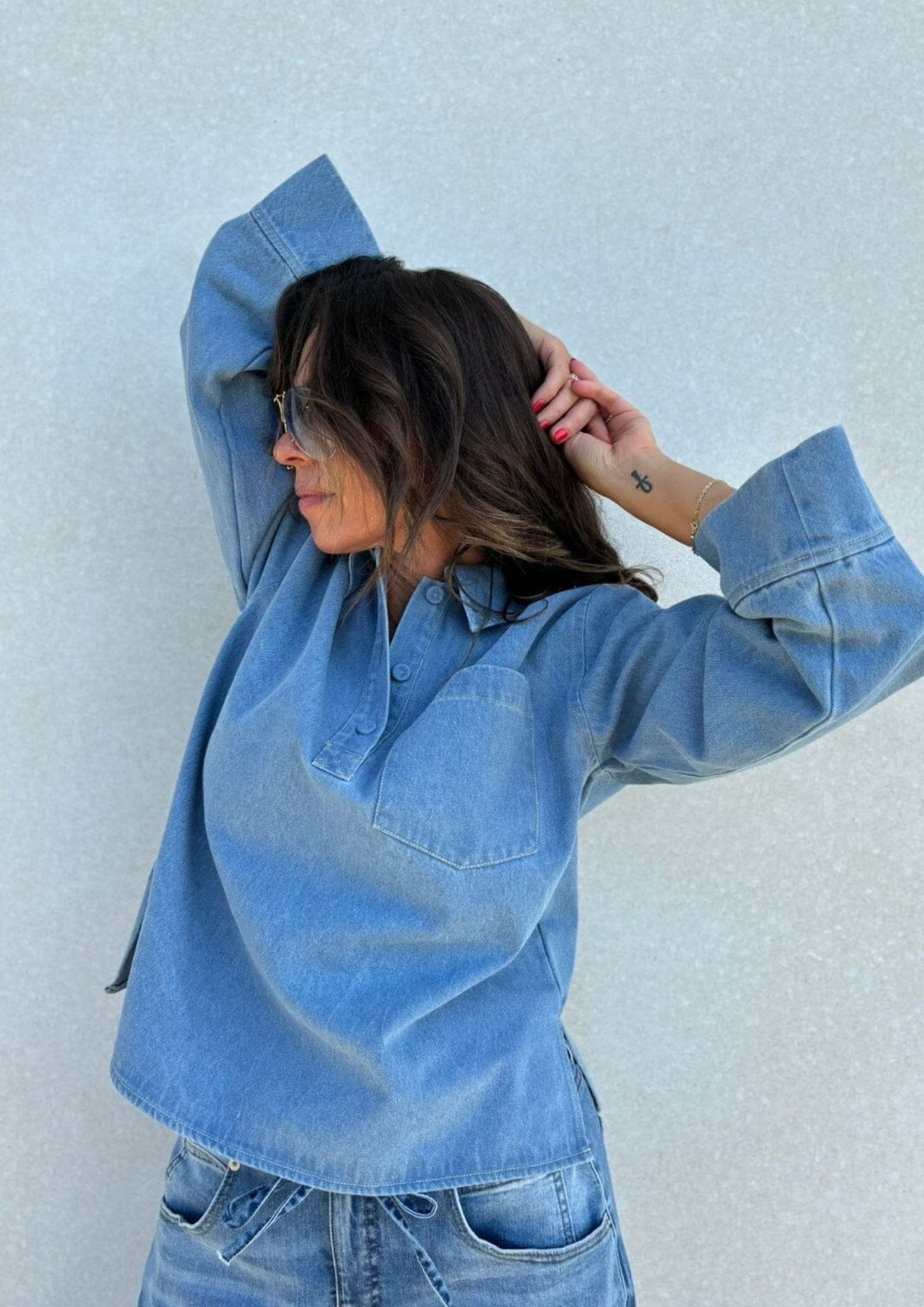 Gossia - KimiGO Shirt - Blue Denim