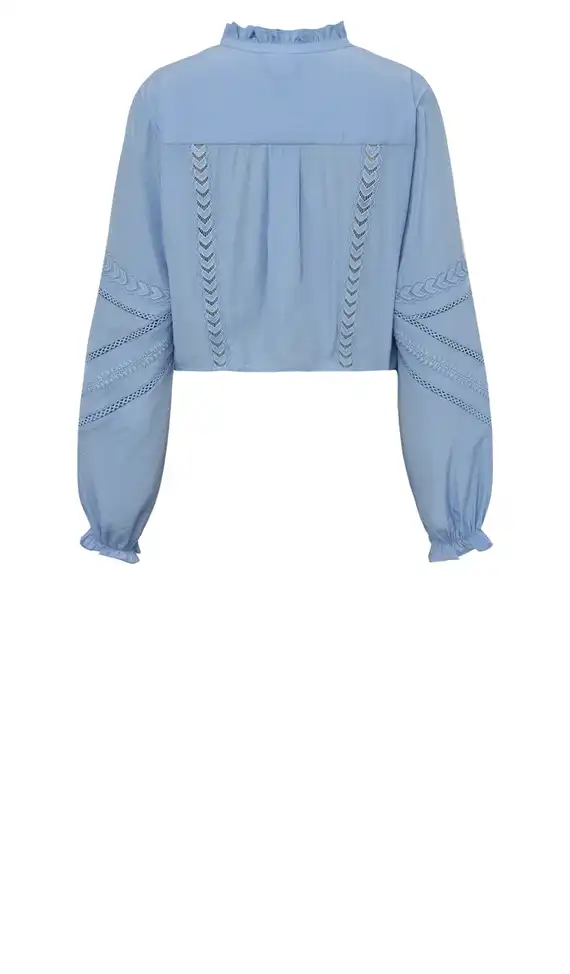 Gossia - Mieke Skjorte - Soft Blue