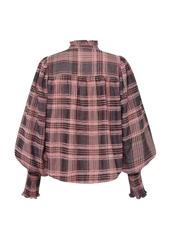 Gossia - MijaGO Blouse - Pink Check Mix