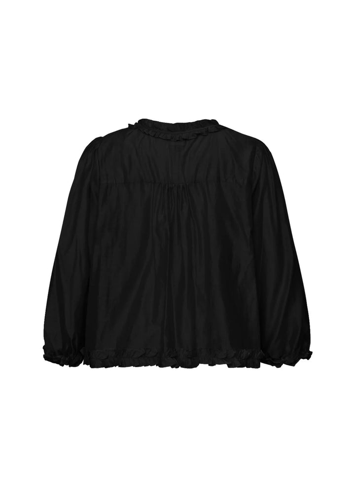 Gossia - Mirka Cardigan Bluse - Black