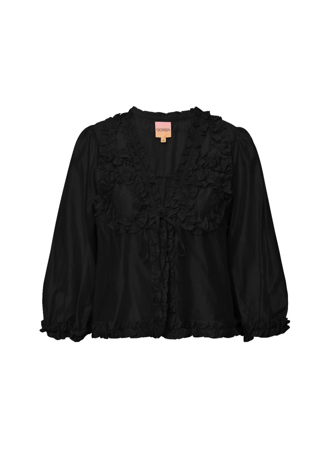 Gossia - Mirka Cardigan Bluse - Black