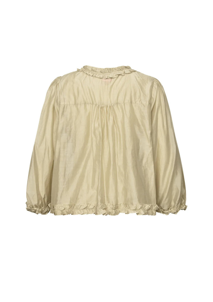 Gossia - Mirka Cardigan Bluse - Champagne