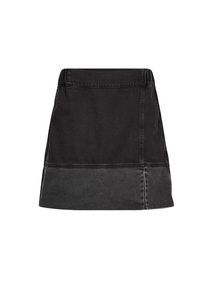 Gossia - NanneGO Denim Skirt - Black Denim