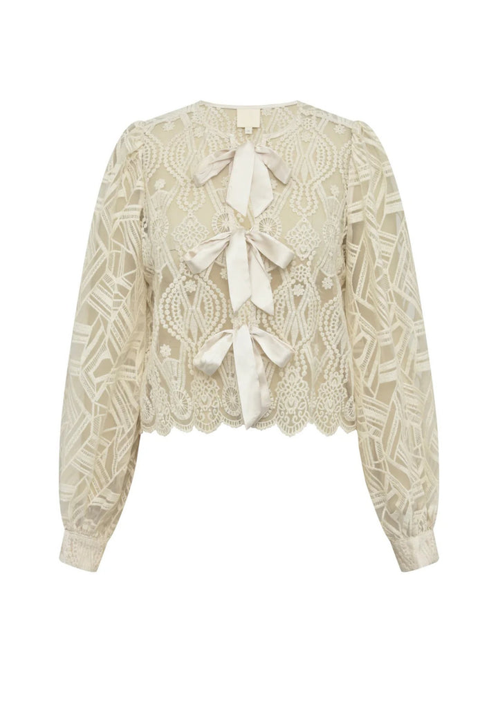 Gossia - SivGO Bluse - Creme
