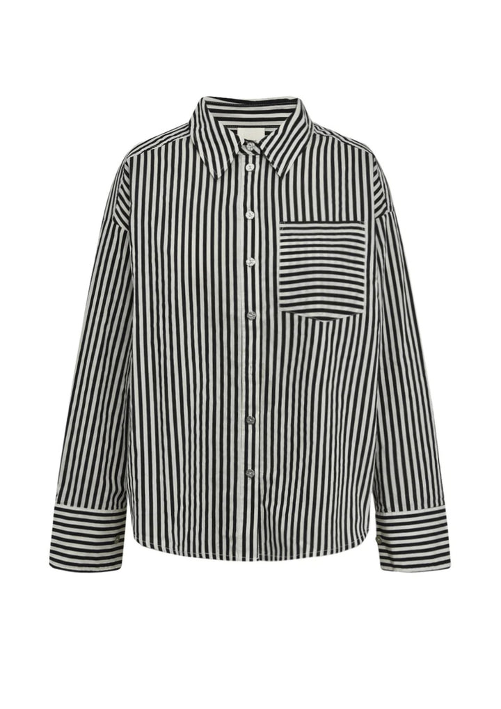 Gossia - Sophia Daimi Shirt - Black Creme
