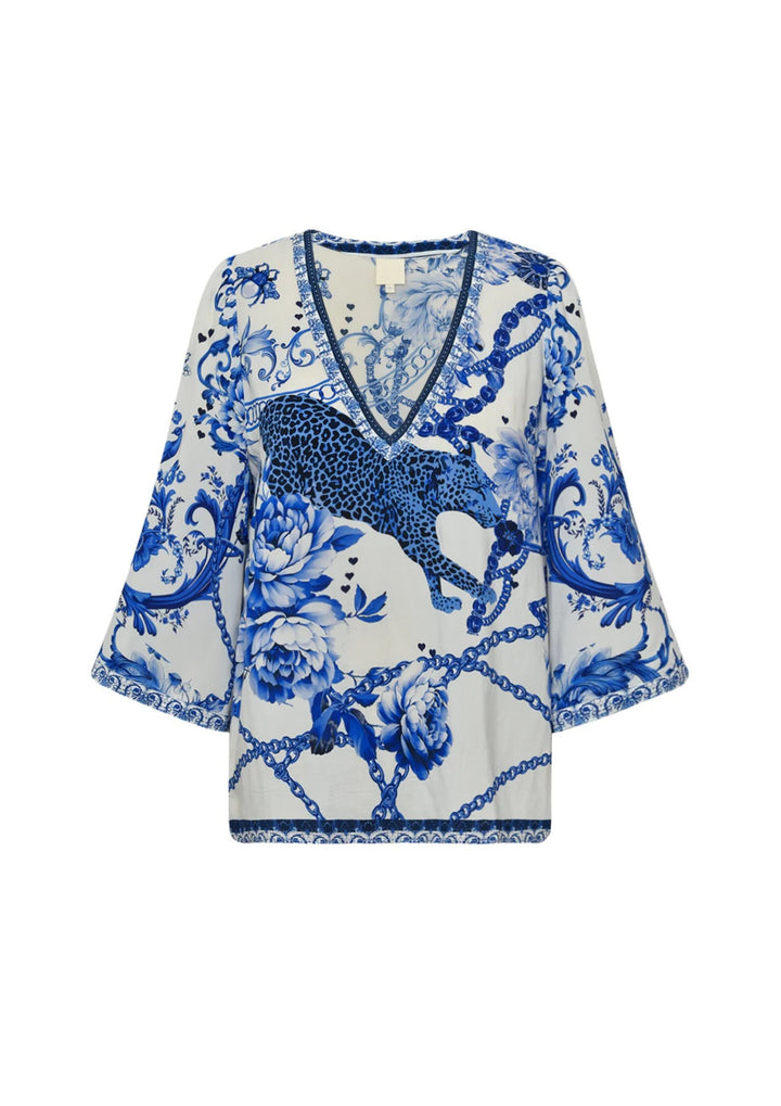 Gossia - Sun Bluse - Blue Vibes