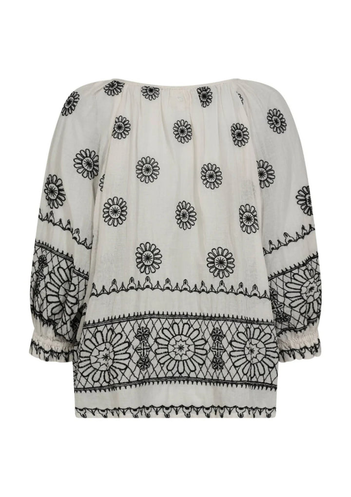 Gossia - Syrene Blouse - Off White/Black