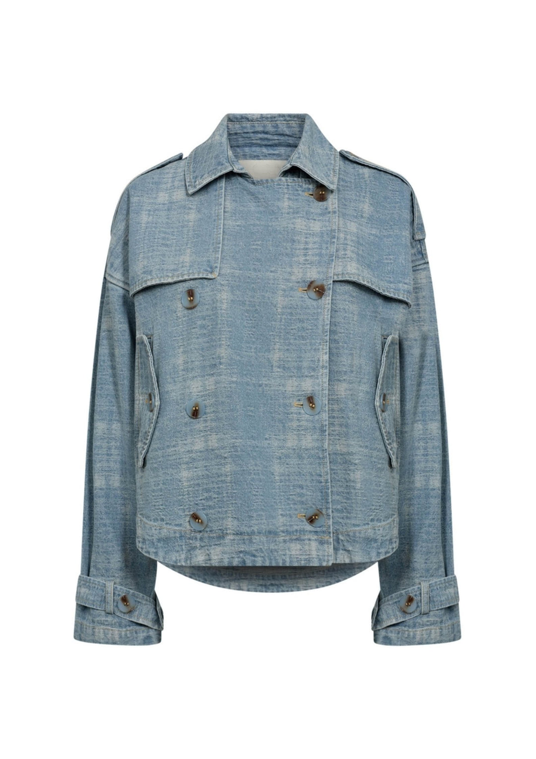 Gossia - TabitaGO Jakke - Destroyed Denim