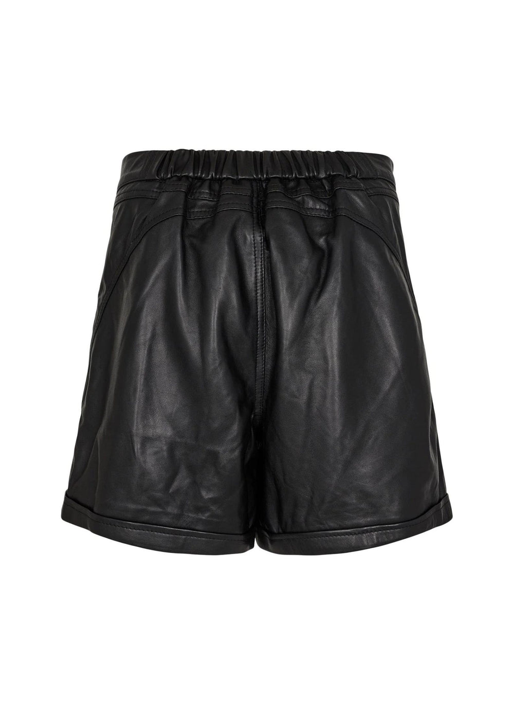 Gossia - ThillaGO - Leather Shorts - Black