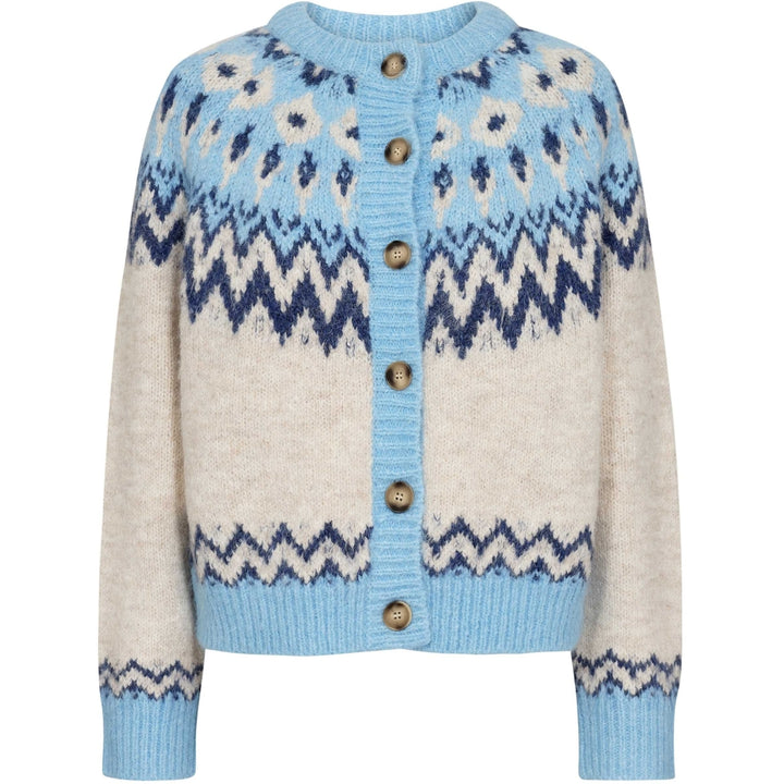 Gossia - SoleGO Strik Cardigan - Blue Mix