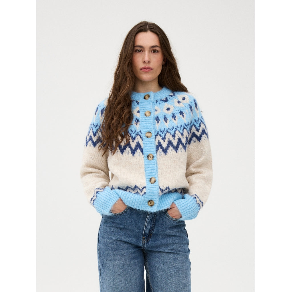 Gossia - SoleGO Strik Cardigan - Blue Mix