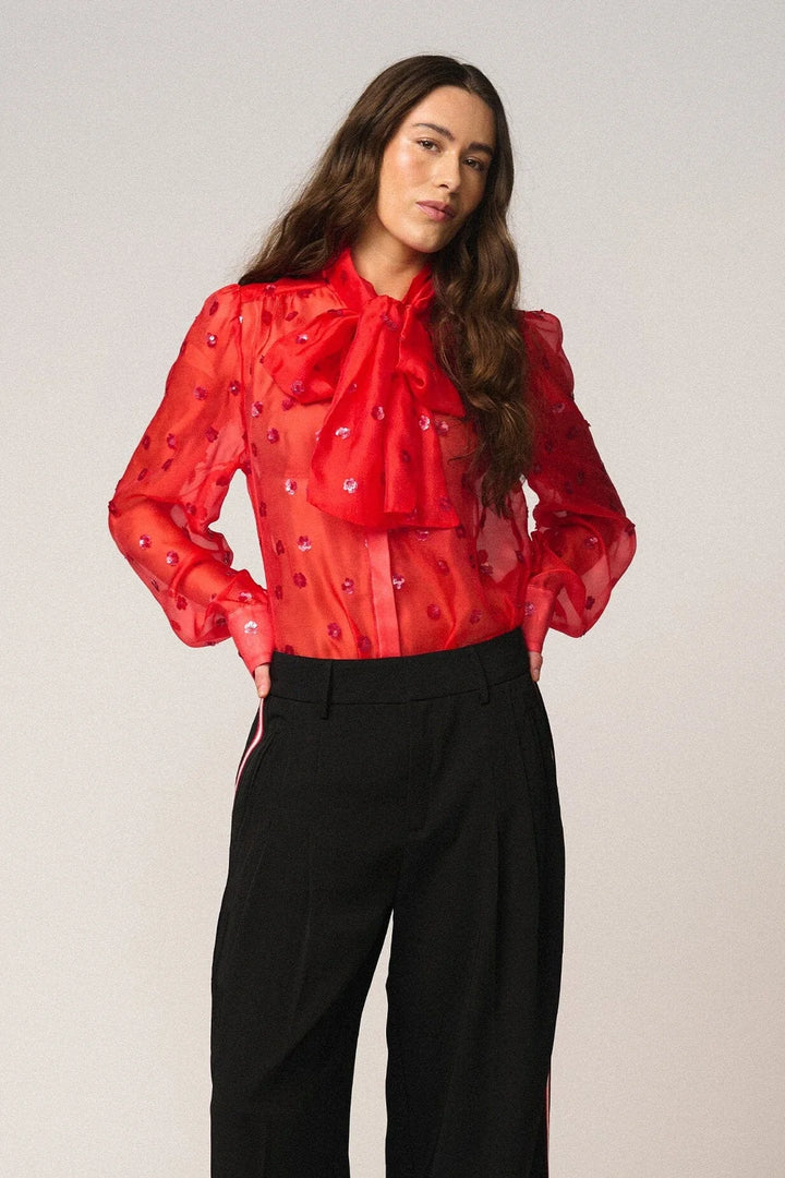 Gossia - EchoGO bluse - True Red