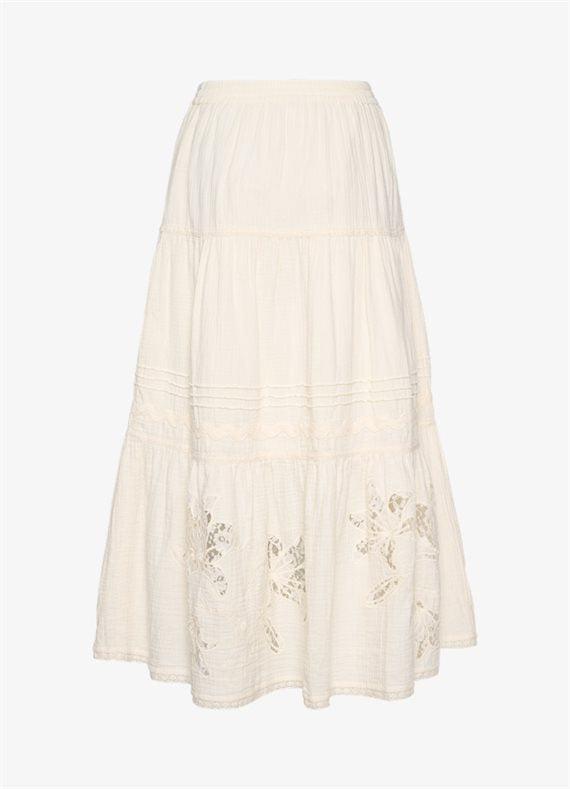 Sissel Edelbo - Tarsila Nederdel - Off White - Onesize
