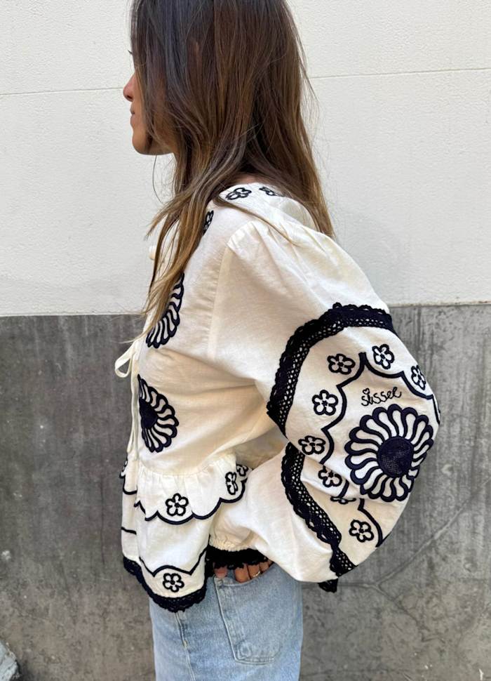 Sissel Edelbo - Erica Top Off White