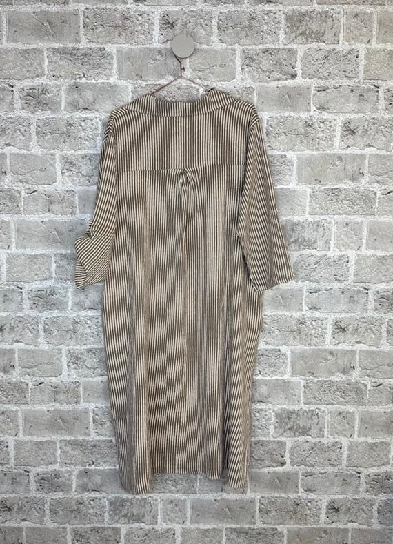Cabana Living - Filur Kjole - Latte Stripe
