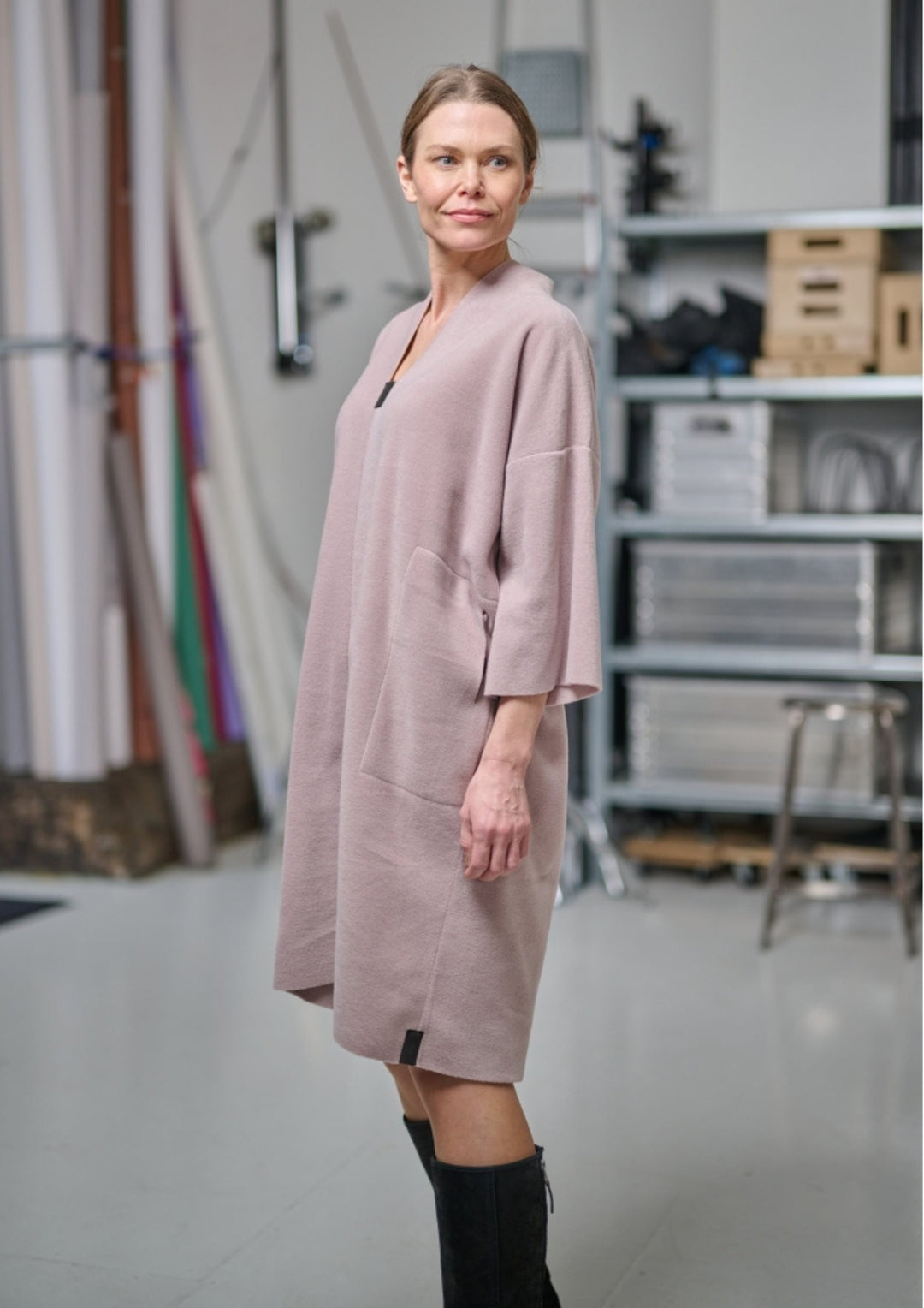 Henriette Copenhagen - Fleece - Kjole - Nude