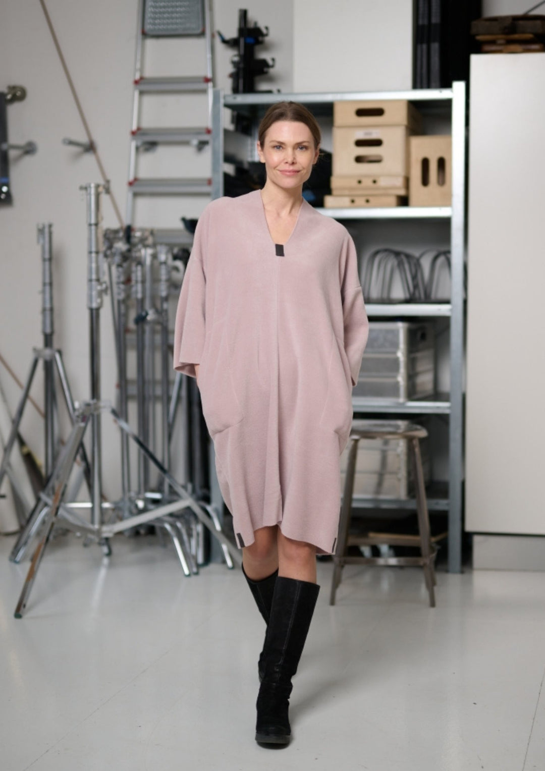 Henriette Copenhagen - Fleece - Kjole - Nude