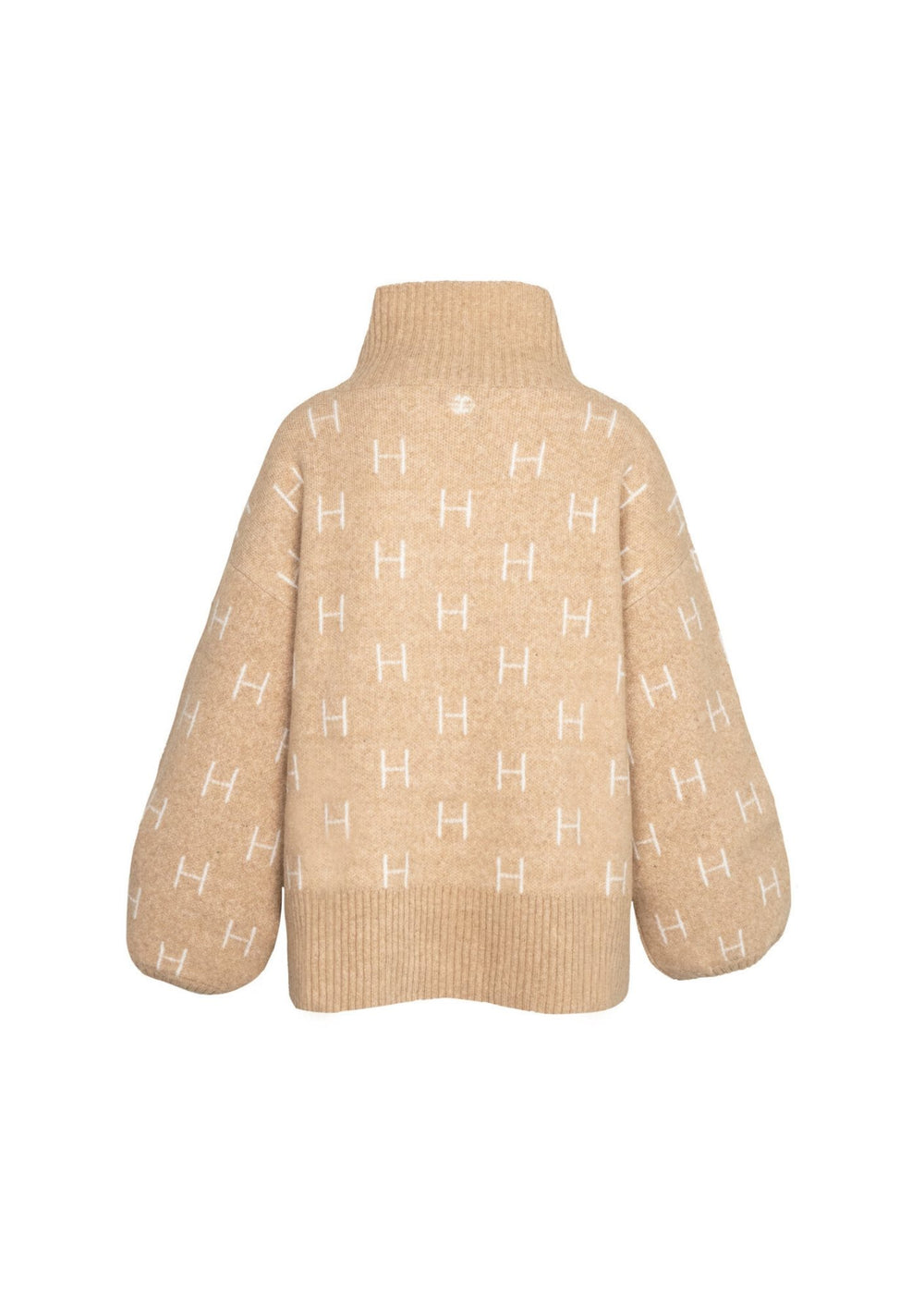 Hest - Fam Short Sweater - Light Beige