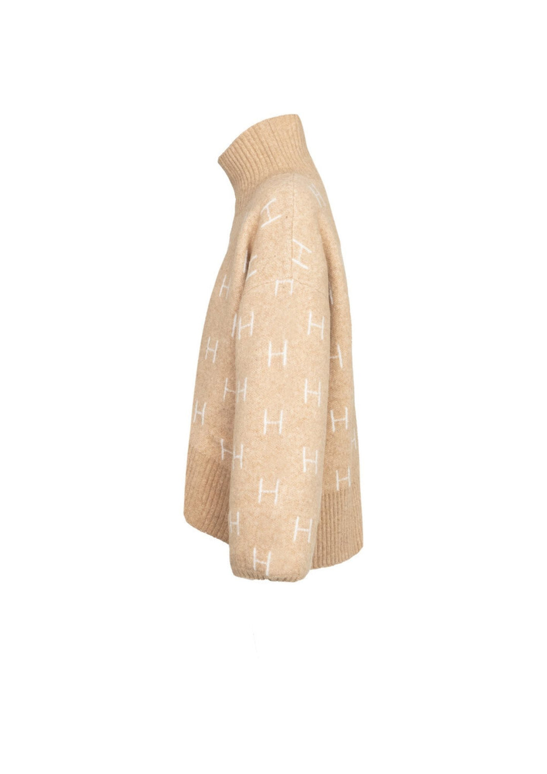 Hest - Fam Short Sweater - Light Beige