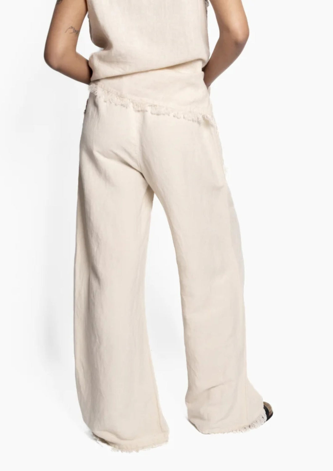 HEST - Lila Linen Bukser - Summer Sand