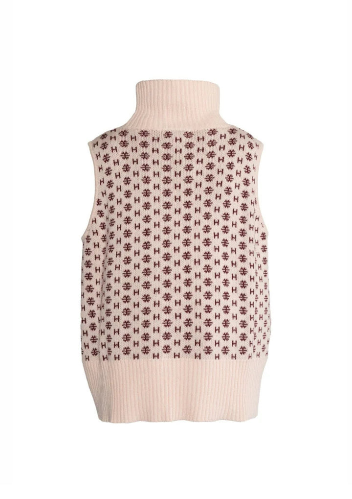 HEST - Logo - Vest - Rose Smoke