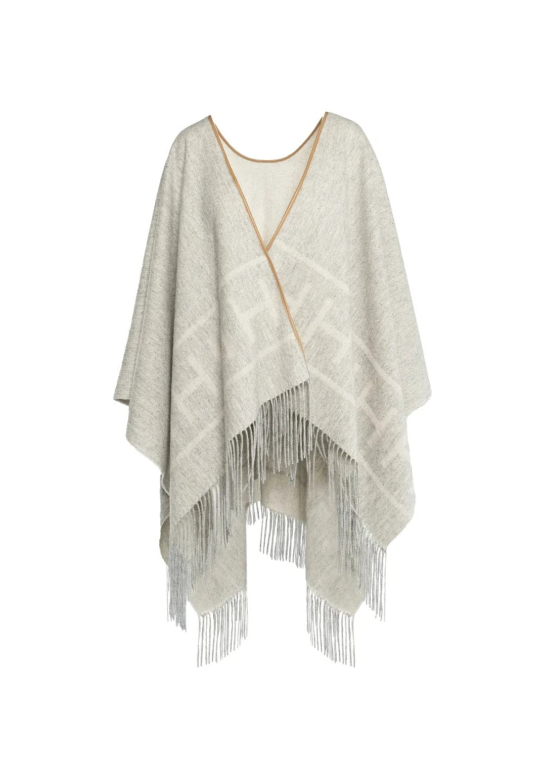 HEST - Shawl - Poncho - Grey - Onesize
