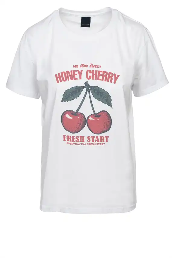 Luxzuz - Honche T-shirt - White