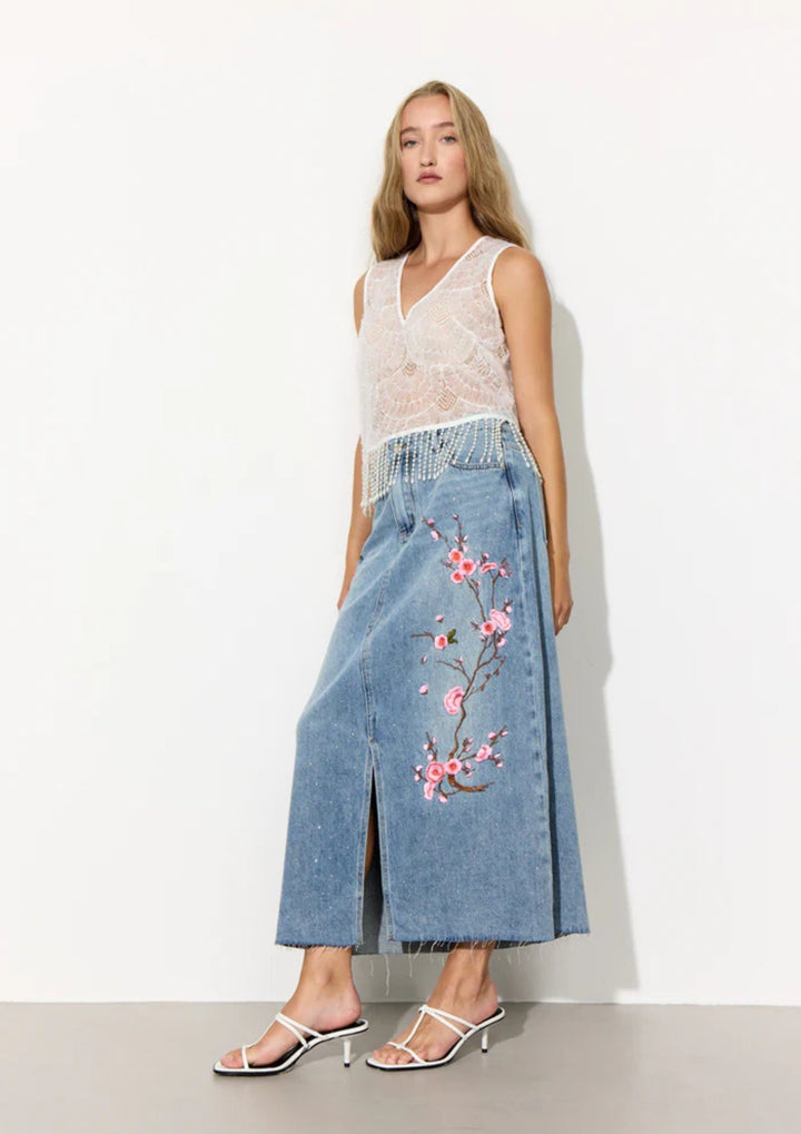 Hunkøn - Vigdis Nederdel - Light Denim
