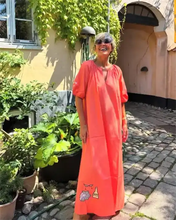 Wauw - Oyster Kjole - Orange
