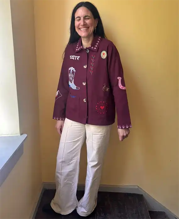 Sissel Edelbo - My Jakke - Burgundy