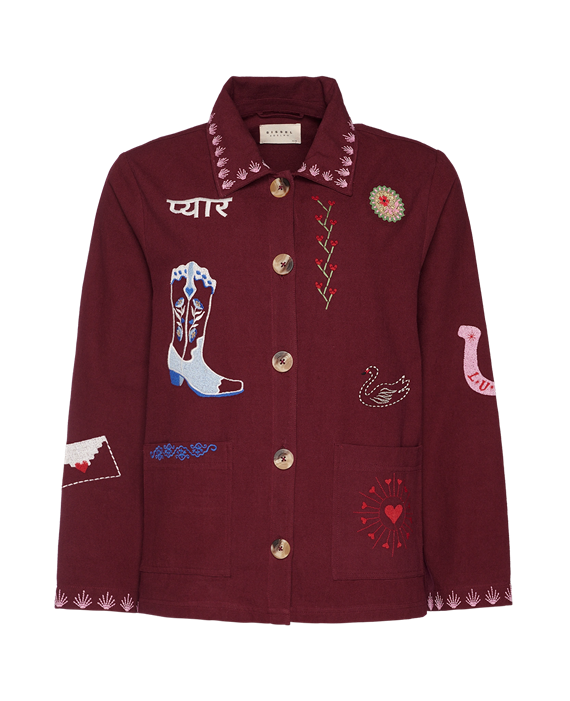 Sissel Edelbo - My Jakke - Burgundy