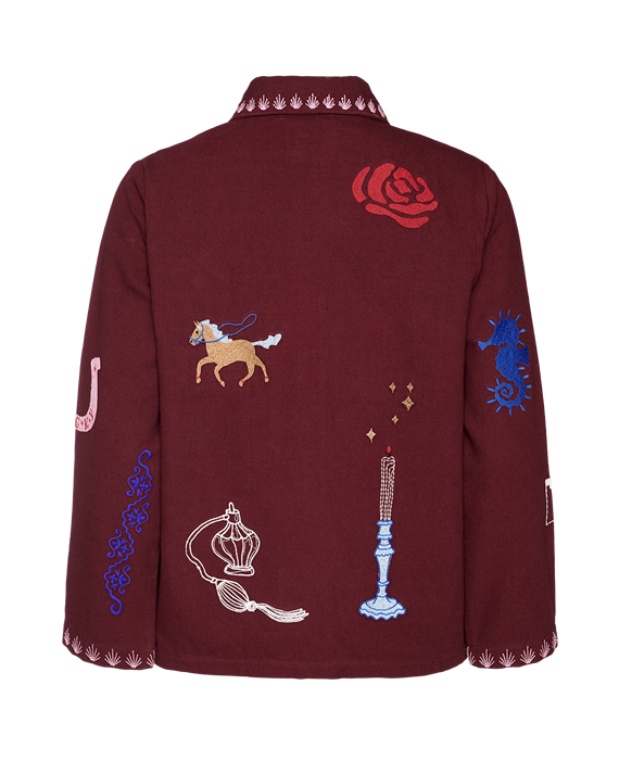 Sissel Edelbo - My Jakke - Burgundy