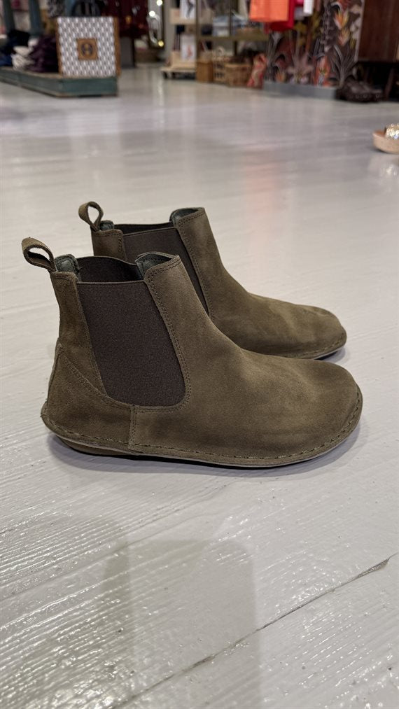 Vibae - Helsinki Bio Suede Bosco - Khaki