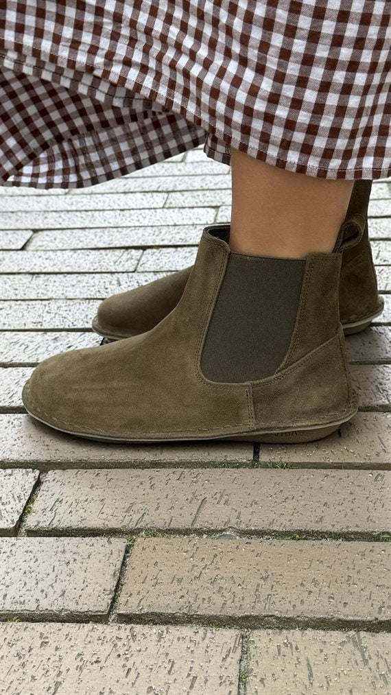 Vibae - Helsinki Bio Suede Bosco - Khaki