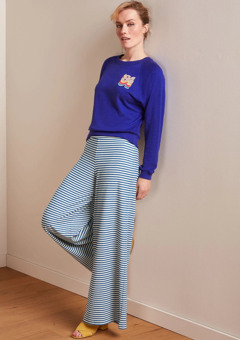 King Louie - Febe Sweater Peachy - Bluing