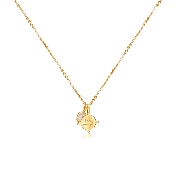 Ananda Soul - Inner Knowing - Halskæde - Guld - Moonstone/White