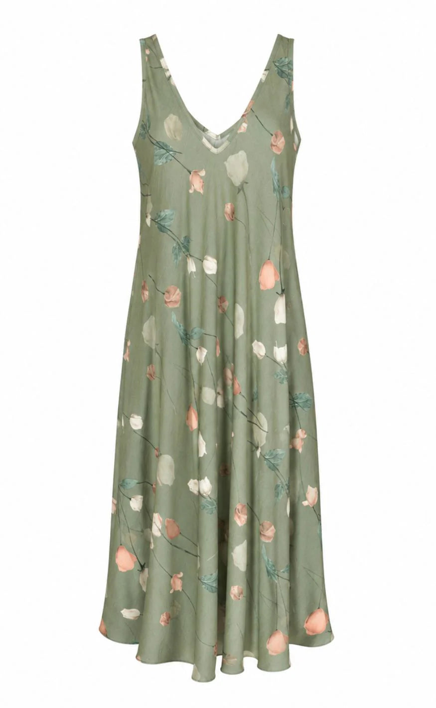 Marta - Isley Dress - Military