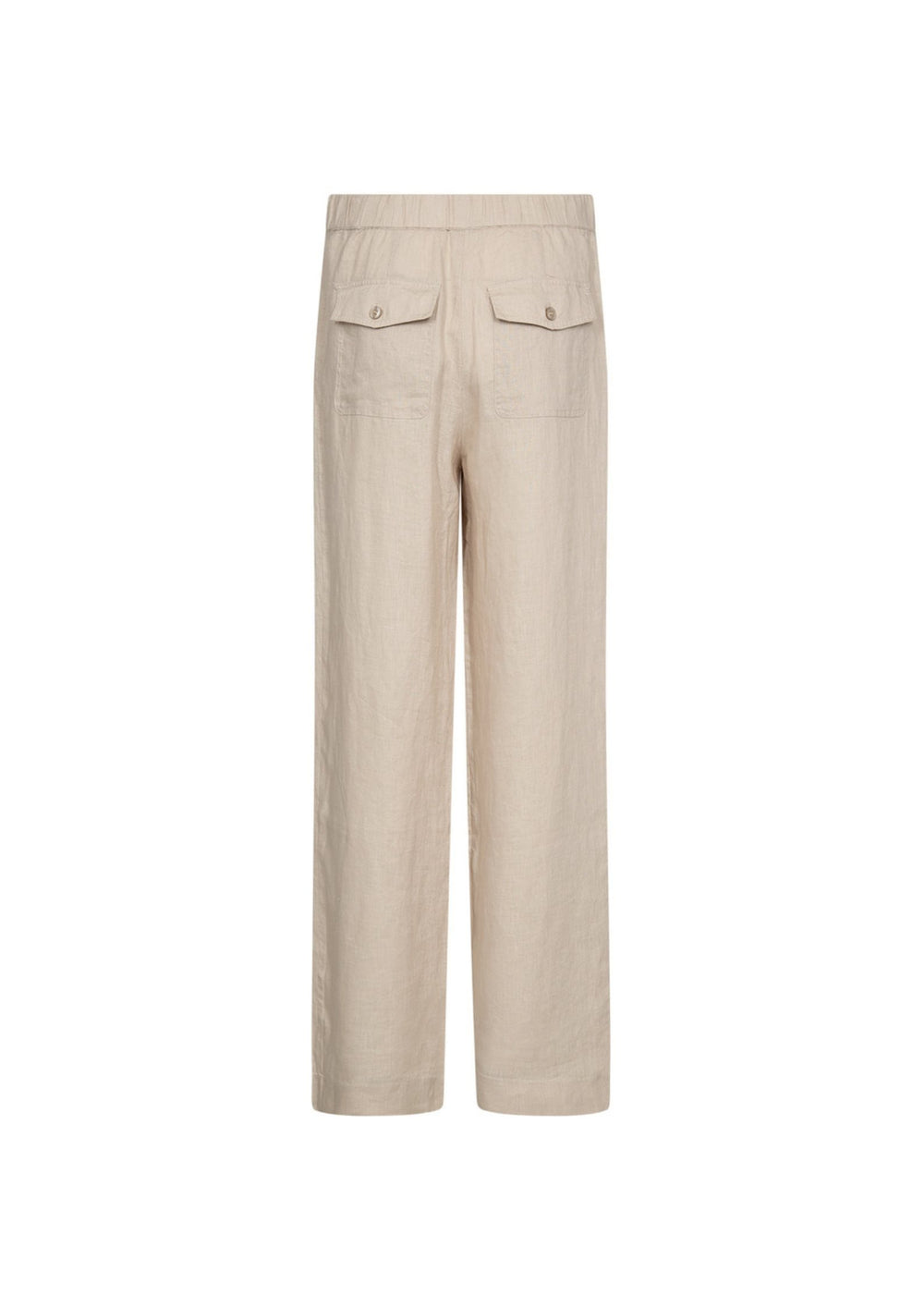 Ivy - Augusta 70´s Linen Bukser - Stone Beige
