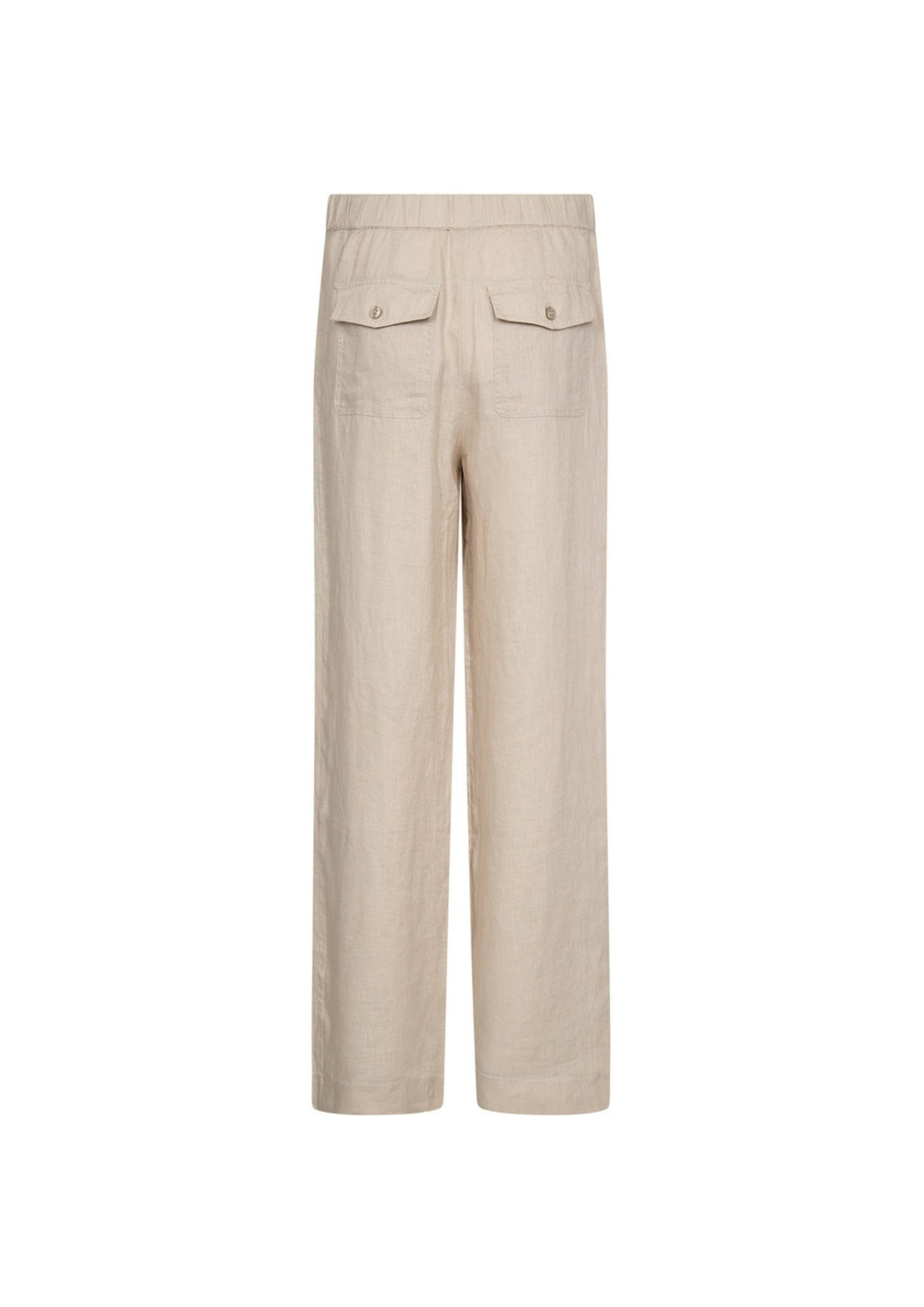 Ivy - Augusta 70´s Linen Bukser - Stone Beige