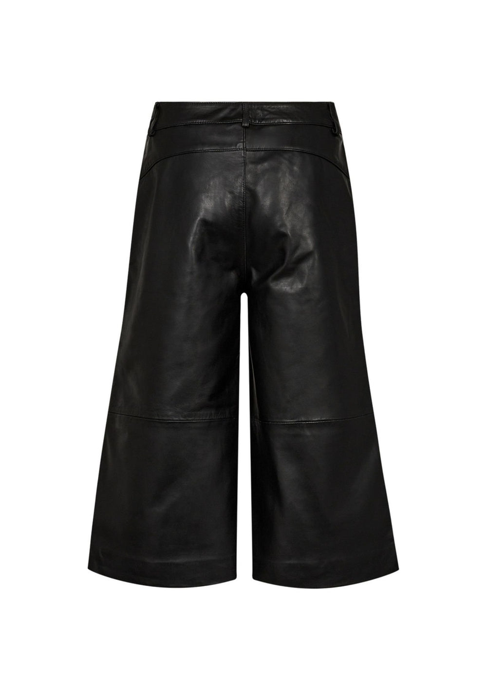 Ivy - Augusta French - Leather Culotte - Black
